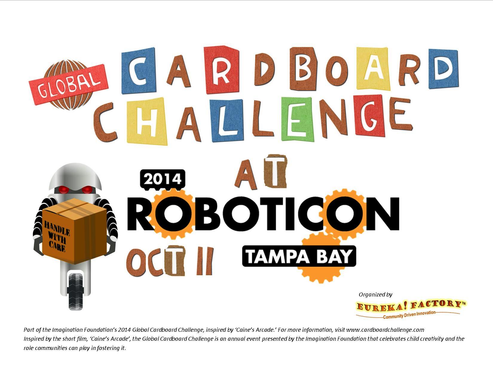 Cardboard Challenge Roboticon Poster