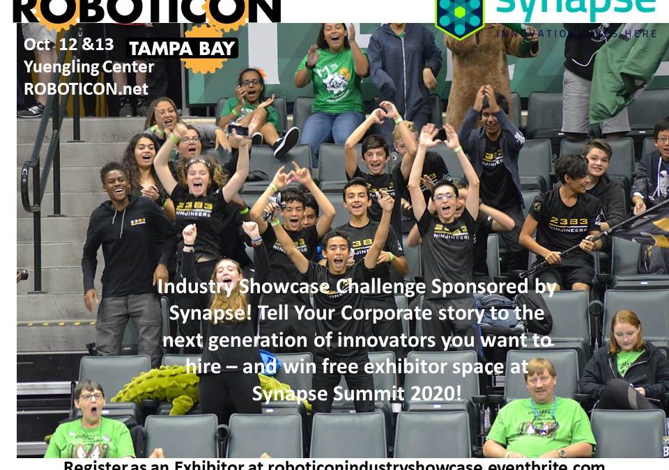ROBOTICON 2019 Industry Showcase Exhibitor Challenge in Partnership with Synapse