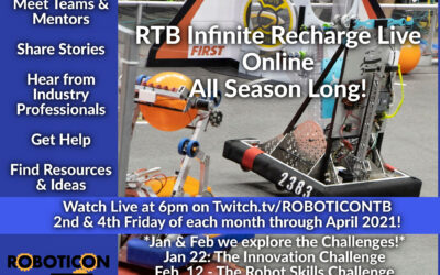 RTB Infinite Recharge Live Online! Starting January 22, 6pm