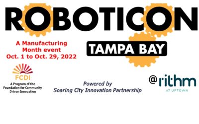 Save the Date(s): ROBOTICON 2022 Set for October 1-29 at RITHM at Uptown!